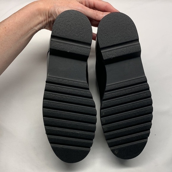 LL Bean Ankle Leather Boots with Zipper Black Size 6.5 - Picture 9 of 15